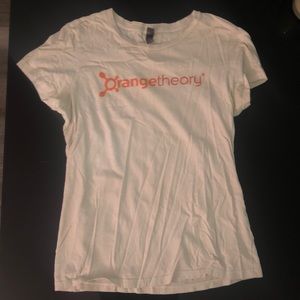 Orangetheory Women’s tee white size Medium